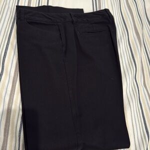 Eddie Bauer Shaw fit black trousers size 12.